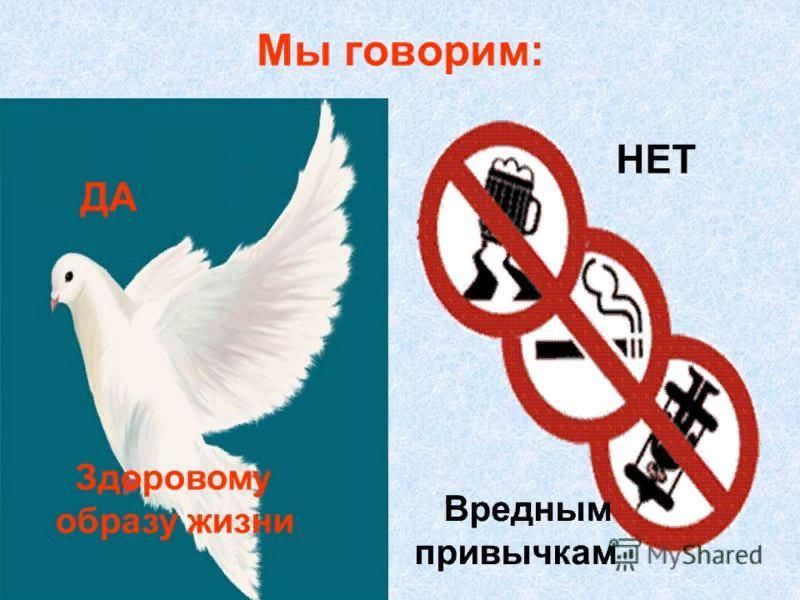 Беседа &amp;quot;Скажем нет вредным привычкам&amp;quot;.